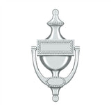 Deltana - Door Knocker, Victorian Rope - Polished Chrome