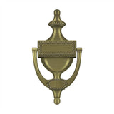 Deltana - Door Knocker, Victorian Rope - Antique Brass