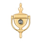 Deltana - Door Knocker-Viewer - PVD Polished Brass