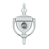Deltana - Door Knocker-Viewer - Polished Chrome