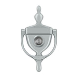 Deltana - Door Knocker-Viewer - Brushed Chrome