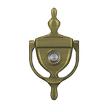 Deltana - Door Knocker-Viewer - Antique Brass