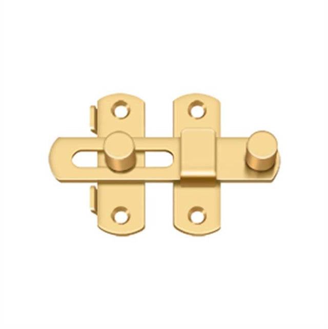 Deltana - Drop Latch 3-1/2'' - PVD Polished Brass