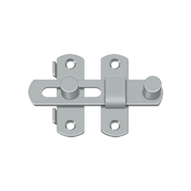 Deltana - Drop Latch 3-1/2'' - Brushed Chrome