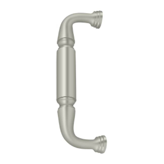 Deltana - Door Pull without Rosette, 8'' - Brushed Nickel