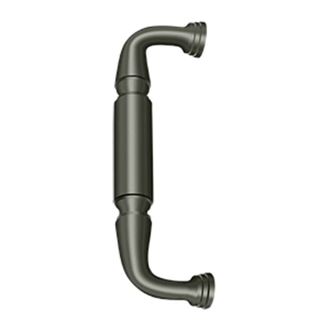 Deltana - Door Pull without Rosette, 8'' - Antique Nickel