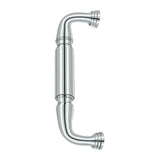 Deltana - Door Pull without Rosette, 8'' - Polished Chrome