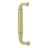 Deltana - Door Pull without Rosette, 10'' - Polished Brass