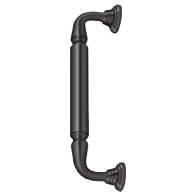 Deltana - Door Pull w/ Rosette, 10'' - Oil-rubbed Bronze