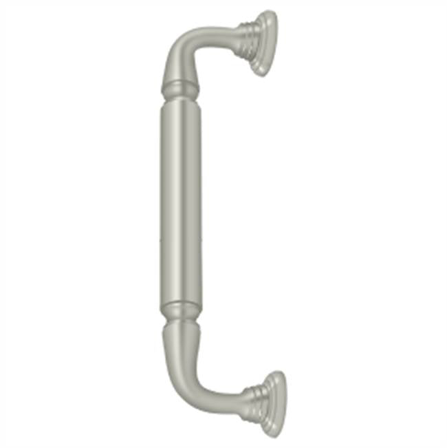 Deltana - Door Pull w/ Rosette, 10'' - Brushed Nickel