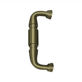 Deltana - Door Pull, 6'' - Antique Brass