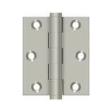Deltana - 3'' x 2-1/2'' Screen Door Hinge - Brushed Nickel
