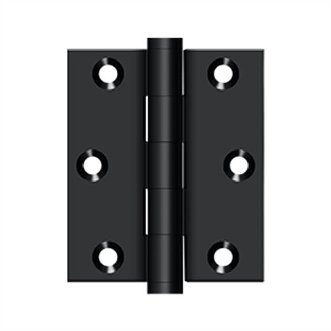 Deltana - 3'' x 2-1/2'' Screen Door Hinge - Paint Black