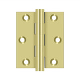 Deltana - 3'' x 2-1/2'' Screen Door Hinge - Polished Brass
