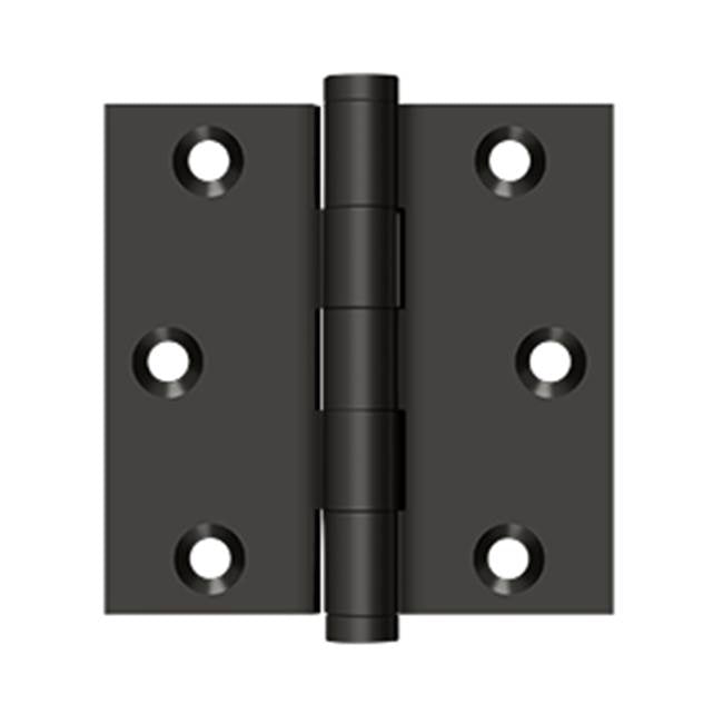 Deltana - 3'' x 3'' Square Hinge - Oil-rubbed Bronze
