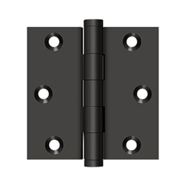 Deltana - 3'' x 3'' Square Hinge - Oil-rubbed Bronze