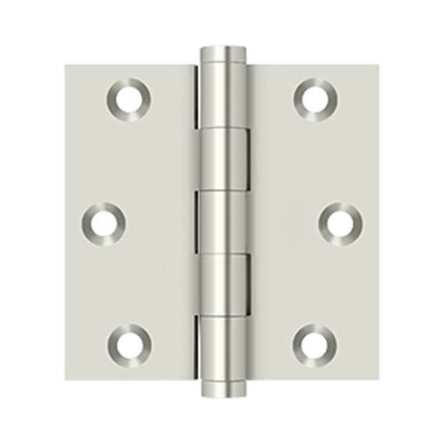 Deltana - 3'' x 3'' Square Hinge - Polished Nickel