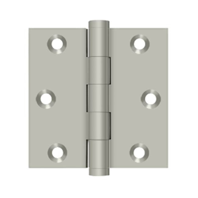 Deltana - 3'' x 3'' Square Hinge - Brushed Nickel