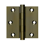 Deltana - 3'' x 3'' Square Hinge - Antique Brass