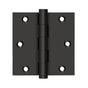 Deltana - 3-1/2'' x 3-1/2'' Square Hinge, Residential - Oil-rubbed Bronze