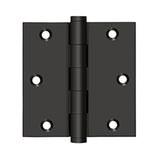 Deltana - 3-1/2'' x 3-1/2'' Square Hinge - Oil-rubbed Bronze