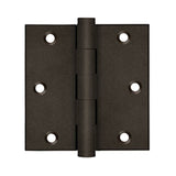 Deltana - 3-1/2'' x 3-1/2'' Square Hinges - Bronze Dark