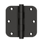 Deltana - 3-1/2'' x 3-1/2'' x 5/8'' Radius Hinge, Residential - Oil-rubbed Bronze