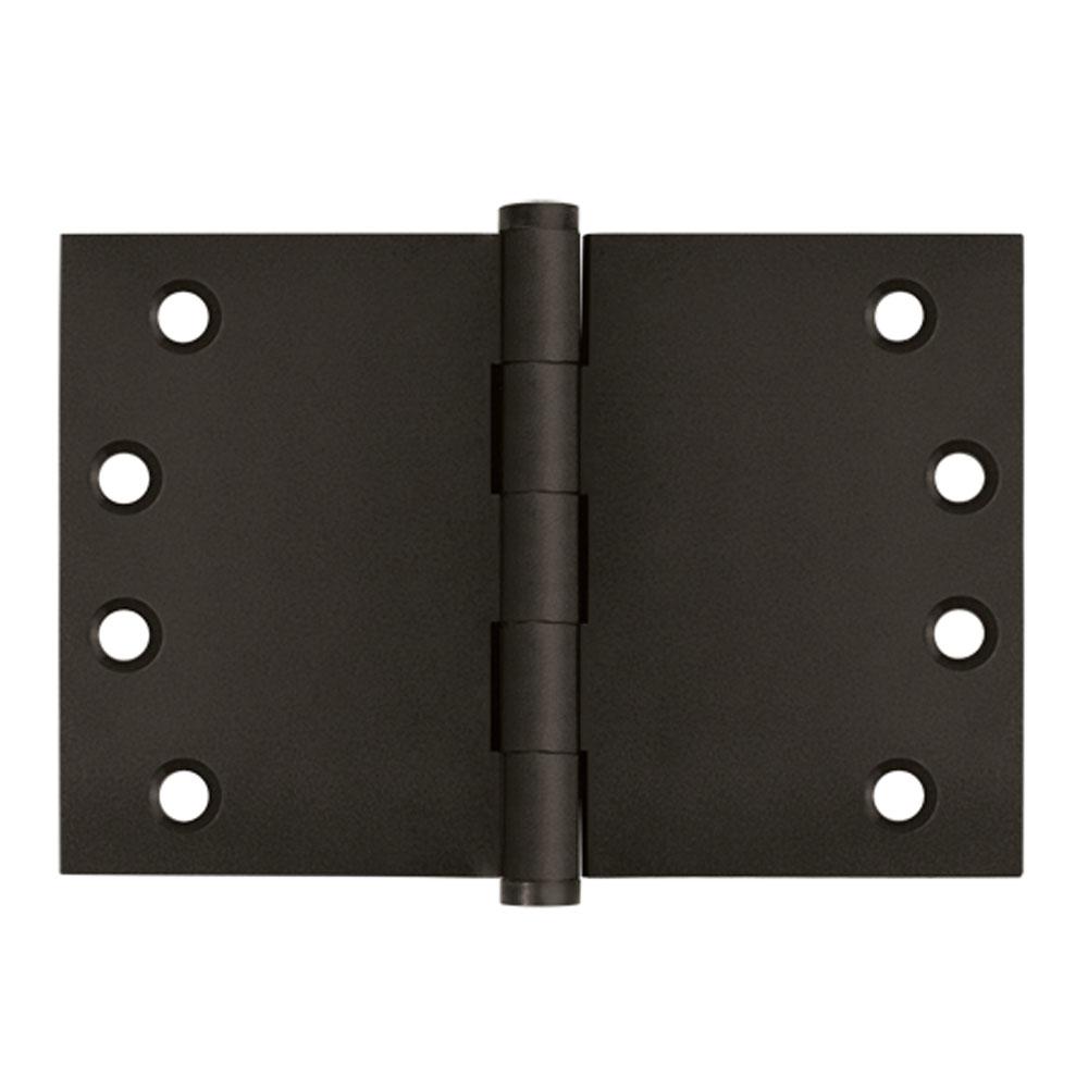 Deltana - 4'' x 6'' Square Corner Hinge - Oil-rubbed Bronze