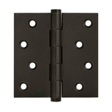Deltana - 4'' x 4'' Square Hinges Residential / Zig-Zag - Oil-rubbed Bronze