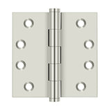 Deltana - 4'' x 4'' Square Hinges - Polished Nickel