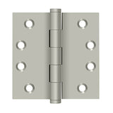 Deltana - 4'' x 4'' Square Hinges - Brushed Nickel