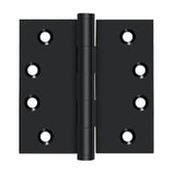 Deltana - 4'' x 4'' Square Hinges - Paint Black