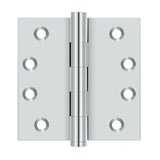 Deltana - 4'' x 4'' Square Hinges - Polished Chrome