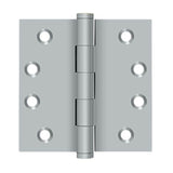 Deltana - 4'' x 4'' Square Hinges - Brushed Chrome
