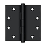 Deltana - 4-1/2'' x 4-1/2'' Square Hinges - Paint Black