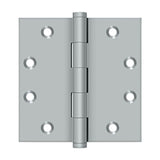 Deltana - 4-1/2'' x 4-1/2'' Square Hinges - Brushed Chrome