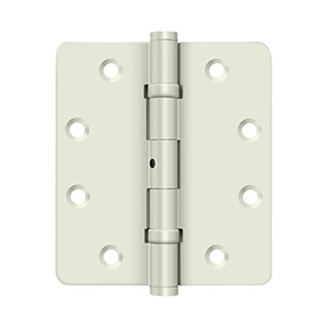 Deltana - 4-1/2'' x 4'' x 1/4'' Radius Hinge - White