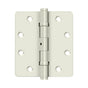 Deltana - 4-1/2'' x 4'' x 1/4'' Radius Hinge - White