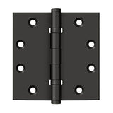 Deltana - 4-1/2'' x 4-1/2'' Square Hinges, Ball Bearings - Oil-rubbed Bronze