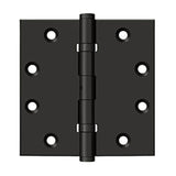 Deltana - 4-1/2'' x 4-1/2'' Square Hinges, Ball Bearings - Oil-rubbed Bronze