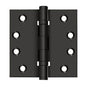 Deltana - 4'' x 4'' Square Hinges, Ball Bearings - Oil-rubbed Bronze