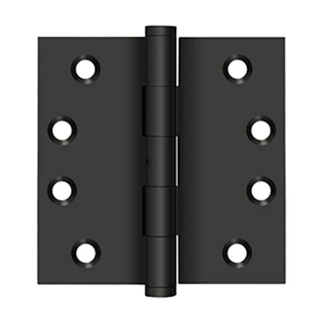 Deltana - 4'' x 4'' Square Hinges - Oil-rubbed Bronze