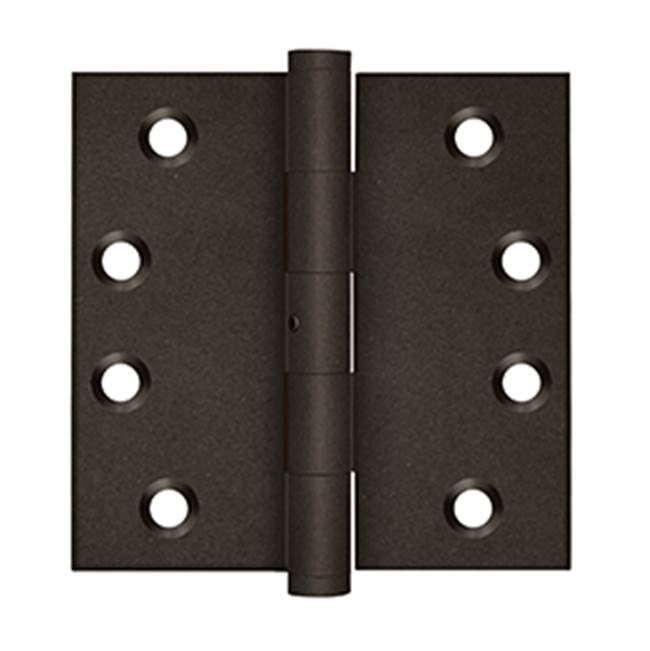 Deltana - 4'' x 4'' Square Hinges - Bronze Dark