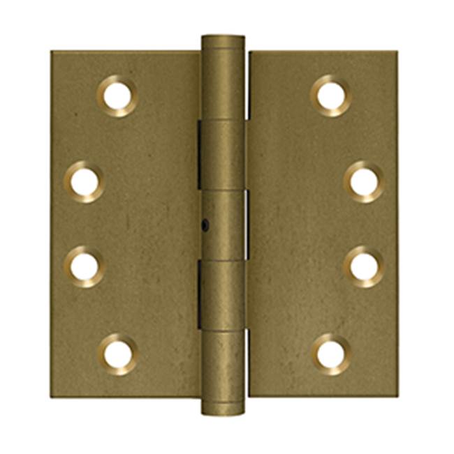 Deltana - 4'' x 4'' Square Hinges - Bronze Medium