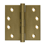 Deltana - 4'' x 4'' Square Hinges - Bronze Medium