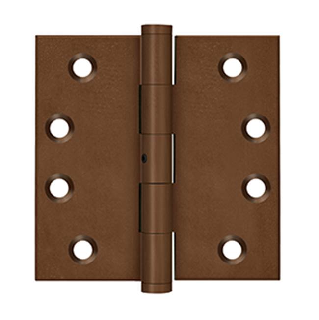 Deltana - 4'' x 4'' Square Hinges - Bronze Rust