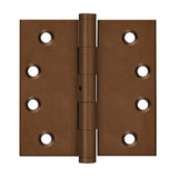 Deltana - 4'' x 4'' Square Hinges - Bronze Rust