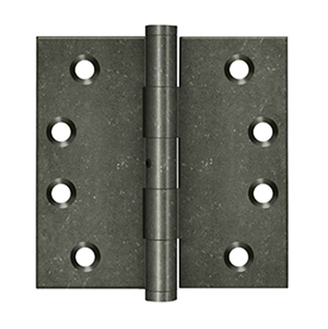 Deltana - 4'' x 4'' Square Hinges - White Medium