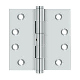 Deltana - 4'' x 4'' Square Hinges - Polished Chrome