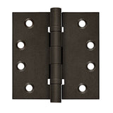 Deltana - 4'' x 4'' Square Hinges, Ball Bearings - Bronze Dark